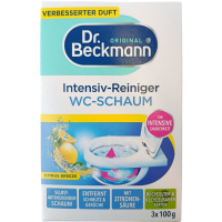 Порошок для очищення унітазу Aktivkohle WC-Schaum Dr.Beckmann 3*100g