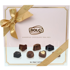 Асорті шоколадних цукерок праліне Bolci 190g