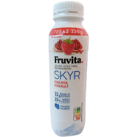 Питний йогурт зі смаком малини та граната Skyr Fruvita 330g