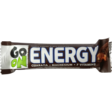 Батончик енергетичний з арахісом і карамеллю в молочному шоколаді Energy Go on Sante 50 g