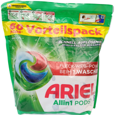 Капсули для прання універсальні Ariel All in 1 pods original 60шт 1266g