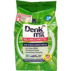 Порошок для прання білих речей Denk mit Vollwaschmittel 1.35kg