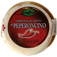 Сир овечий з перцем чилі Formaggio misto Peperoncino tre Valli 180g