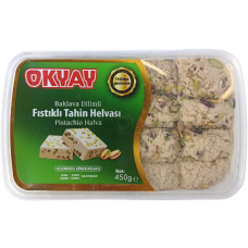 Тахінна халва з фісташкою Okyay 450g