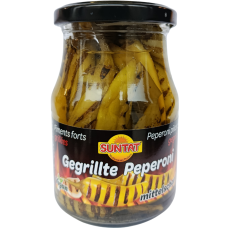 Перець гриль напів гострий Gegrillte Peperoni Suntat 320g