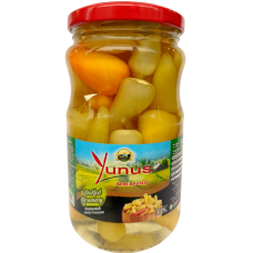 Маринований перець жовтий Pickled Rosemary Yunus 360g