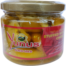 Жовтий перець фарштрований м'яким сиром Yunus 290g