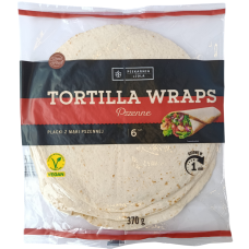Тортилья пшенична Tortilla Wraps Piekarnia Lidla 370g 6шт