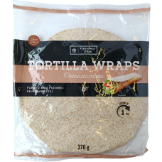 Тортилья цільнозернова Tortilla Wraps Piekarnia Lidla 370g 6шт