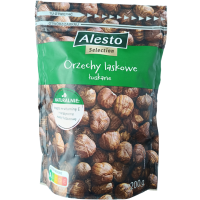 Фундук очищений не смажений Orzechy laskowe tuskane Alesto 200g