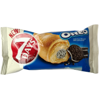Круасан з ванільною начинкою зі шматочками печива Oreo 7 Days 60g