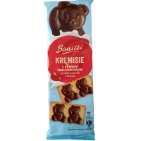 Печиво вершкове з шоколадними ведмедиками Kremisie Bonitki 116g