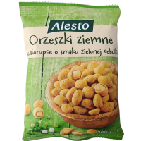 Арахіс хрусткий з зеленою цибулею  Cruspies Zielona Cebulka Alesto