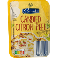 Лимонні цукати Candied Citron Peel Belbake 100g