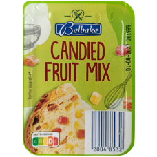 Цукати мікс Candied Fruit Mix Belbake 100g