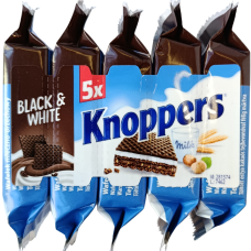 Вафлі Кнопперс з молочною начинкою Jogurt Knoppers 5 штук 125g