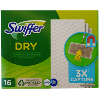 Сухі серветки, запаски для швабри Swiffer Dry 16шт