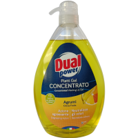 Засіб для миття посуду piatti concentrato Agrumi  Dual power 1000 ml