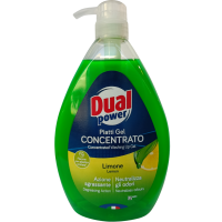 Засіб для миття посуду piatti concentrato Limone  Dual power 1000 ml
