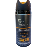 Чоловічий антиперспірант Safari Cheetah 150ml