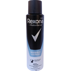 Дезодорант спрей Rexona Men Invisible ice fresh 150ml