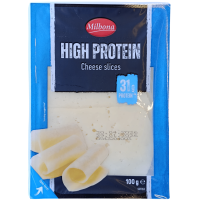 Сир протеїновий слайсами High Protein Milbona 100g