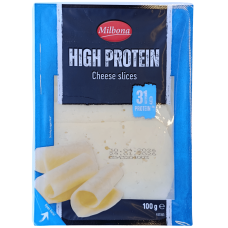 Сир протеїновий слайсами High Protein Milbona 100g