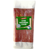 Шинка в'ялена з травами слайсами Dulano 80g