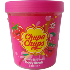 Скраб для тіла з полуничним ароматом Chupa Chups 220ml