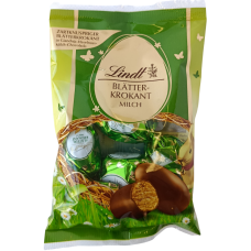 Шоколадні яйця з горіховим смаком та карамелю Blatter Krokant Lindt 85g