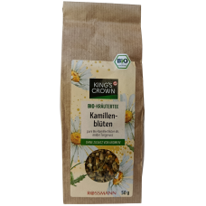 Чай ромашковий органічний Kamillen-bluten King's Crown 50 g