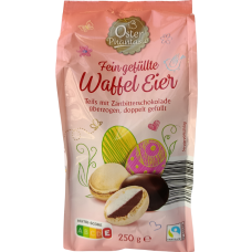 Вафельні яйця з кремом мікс з темним шоколадои Waffel Eier Oster Phantgasie 250g