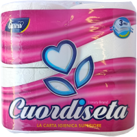 Туалетний папір 4 рулонів Coress