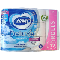 Туалетний папір Delicate Care Zewa 3шари 12шт
