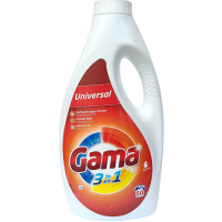 Гель для прання 3в1 універсальний Gama 50циклів 2,25l