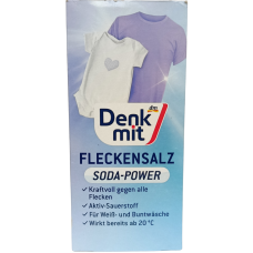 Порошок-плямовивідник універсальний Fleckensalz  Soda-Power Denk mit 500g