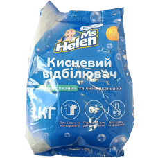 Кисневий відбілювач концентрований та універсальний Ms Helen 1000g