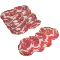 Нарізка Вялена свинна шия в солі Коппа