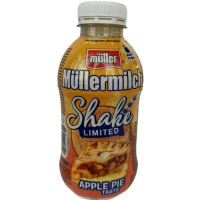 Молочний напій зі смаком яблучного пирога Shake Mullermilch 379ml