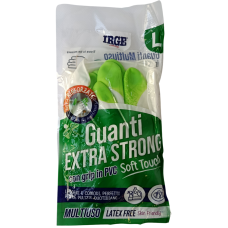 Рукавиці гумові господпарські розмір L Irge Casa