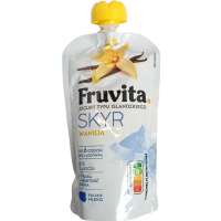 Йогурт з ванільним смаком Skyr Fruvita 150g