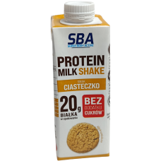Протеїновий молочний коктель без цукру зі смаком печива SBA Super Body Active 265g