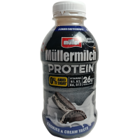 Протеїновий молочний напій без цукру зі смаком печива Mullermilch Protein Muller 400ml