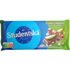 Шоколад молочний з грушею, мармеладом та арахісом Studentska Pecet Orion 170g