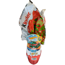 Яйце з молочного шоколаду з сюрпризом Hot Wheels Maxi Surprise Kinder150g