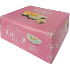 Панетоне з кремом рікота та шоколадними крихтами Colomba Dolcesicilia Dais 800g