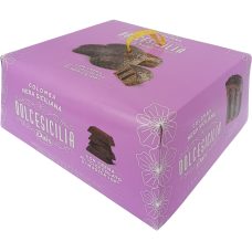 Панетоне шоколадний з шоколадним кремом Colomba Dolcesicilia Dais 800g