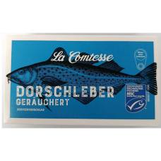 Печінка тріски підкопчена Cod Liver Smoked La Comtesse 120g