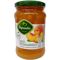 Джем персиковий зі зниженим вмістом цукру Rapsodia 410g