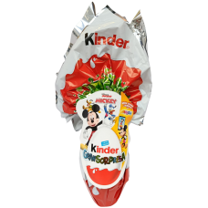 Яйце з молочного шоколаду з сюрпризом Kinder Gransorpresa Mickey 150g